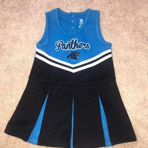 Girls Panthers Cheer uniform